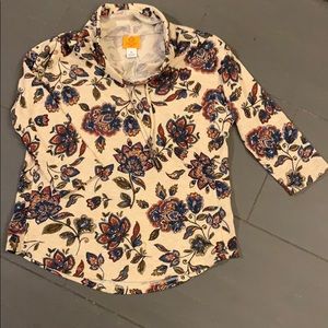 Ruby Road Cowl Neck Top